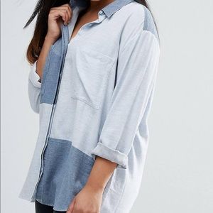 Oversized Button Up